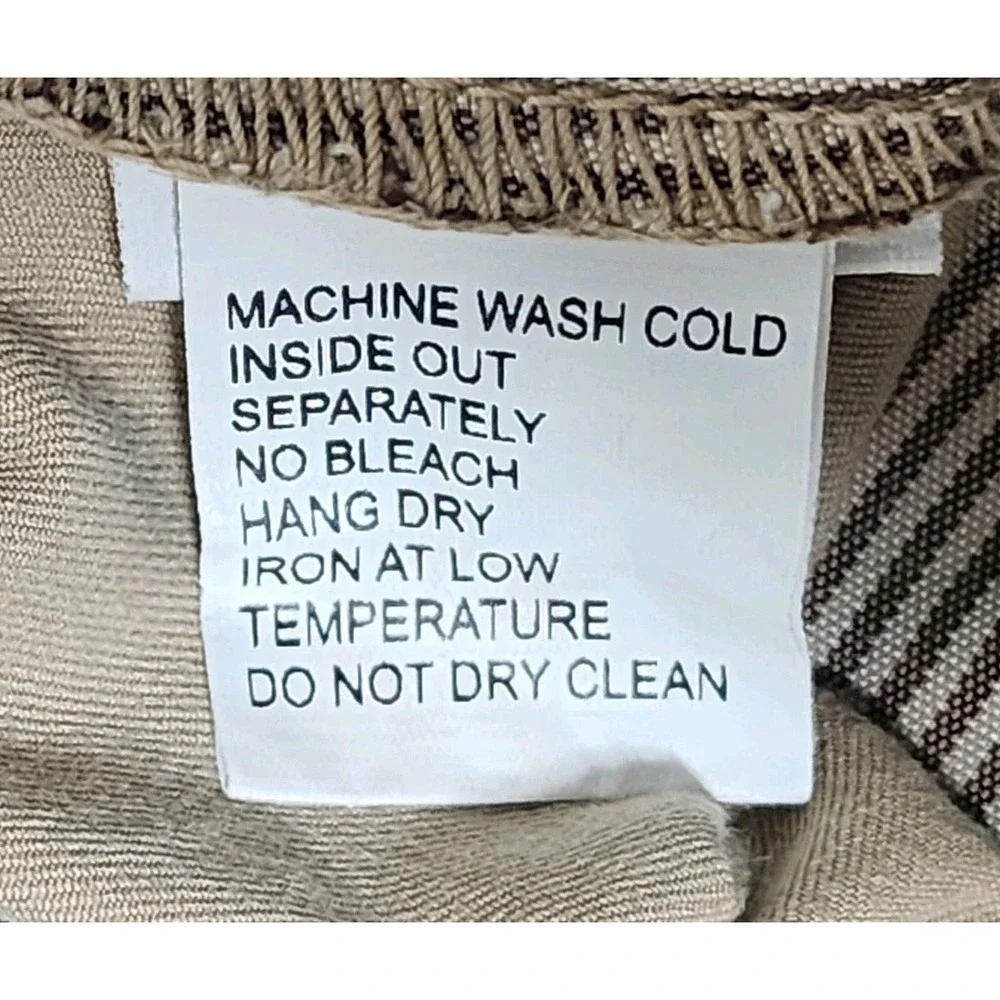 UNTUCKit Pima Cotton Chino Shorts Mens 42 Khaki Tan Casual Golf Preppy Stretch